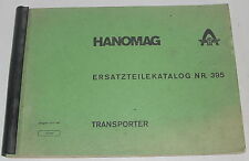 Parts catalogue Hanomag F 20 25 30 35 from year of construction 04/1967