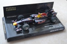 F1 Red Bull RB6 Sebastian VETTEL winner Japan GP 2010 Suzuka legend (1/43)