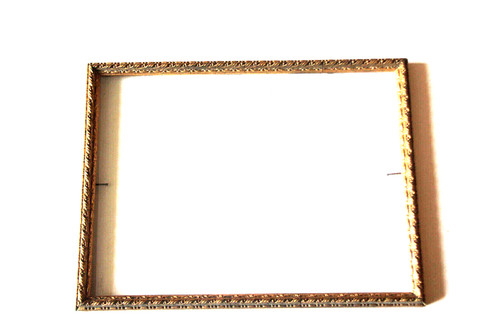 Small gilded wooden frame