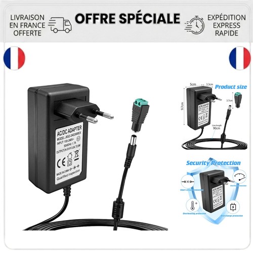Adaptateur secteur 24v 72w - secteur,