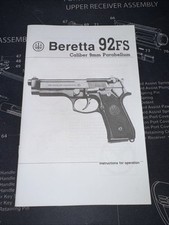 Beretta 92fs Owners Manual