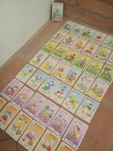 Jeu cartes des sept - jeu, 7
