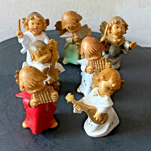 Lot figurine chérubin - lot,