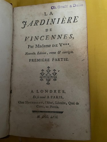 1757 jardinière de - 1757, –
