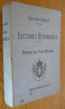 LECTURES HISTORIQUES (Histoire