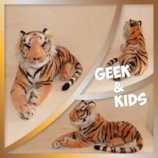 Vintage Tiger Plush - Animal - Ref C9