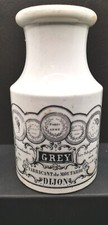  Rare. POT  A MOUTARDE GREY   DIJON.  XIXEME Ou Avant 