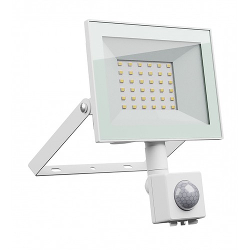 Led projecteur spot blanc - blanc, ip44