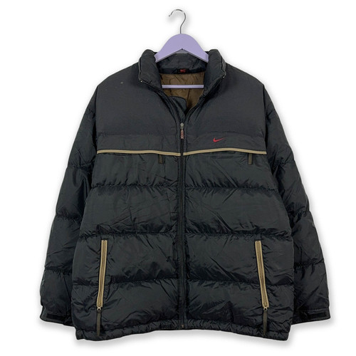Doudoune nike vintage noire - doudoune,