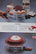 PRESS ADVERTISEMENT 1977 - SUCCESS WITH THE SEB ICE CREAM MAKER - ADVERTISING