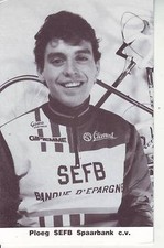 CYCLING cycling card PATRICK STEENO team SEFB SPAARBANK 