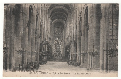 Cpa toulouse église - -, :