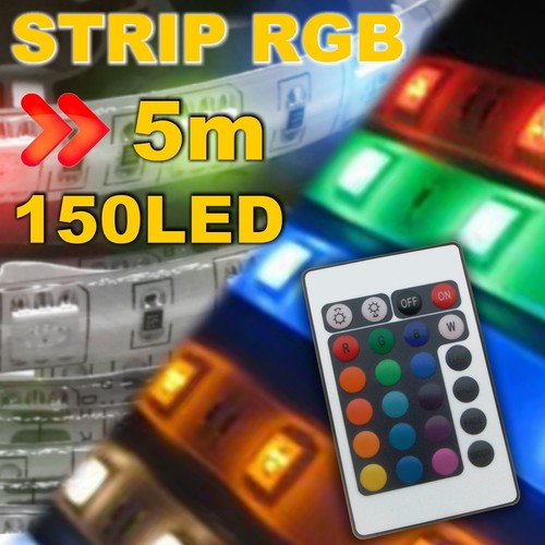 24816 ruban led rgb - ruban, 5m