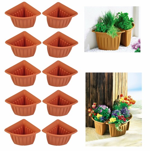 10x bac fleurs pot - bac, à