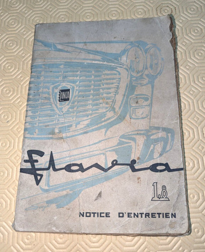Notice entretien lancia - notice,