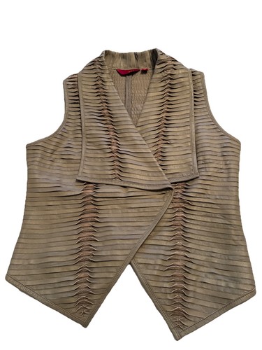 Pieced leather moto - leather,