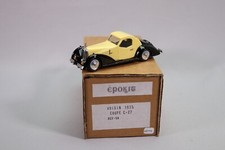 LG1773 EPOKIT 58 1/43 Resin Mounted Kit Car Neighbor Coupe C-27 1935 Black Yellow