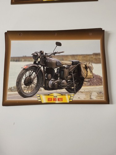 Bsa m20 1939 carte - carte, fiche