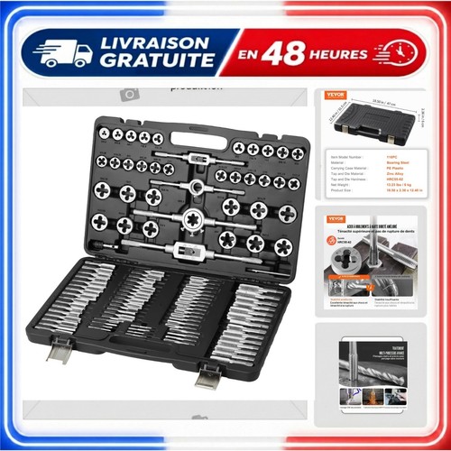 Vevor coffret tarauds - vevor,
