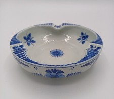 Rotterdam Ceramic Ashtray - Blue Delft Decor, 1748 ??