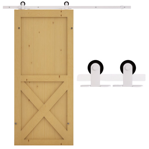 6ft steel sliding barn - sliding, door