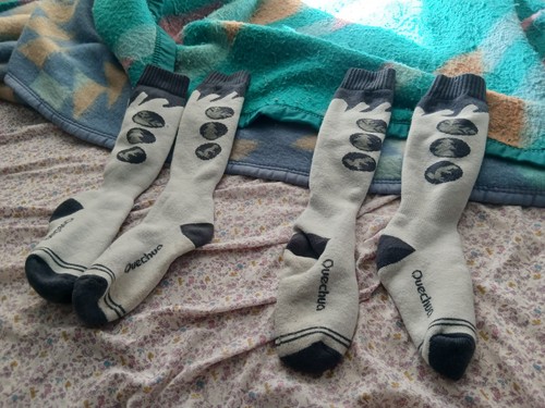 Chaussettes haute epaisse - chaussettes, et