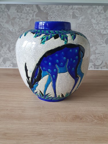 Vase keramis charles catteau - vase,