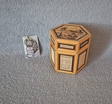 Boite à bijoux hexagonal en