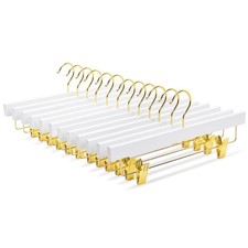 Lot de 10 Cintres en Bois