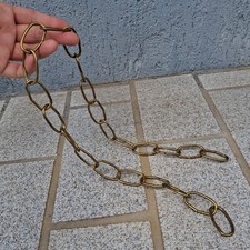 Antique chain for ceiling chandelier, bronze, length 75.5 cm No. 36D