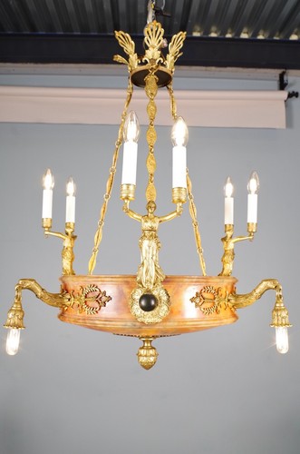 Lustre style empire bronze - lustre,