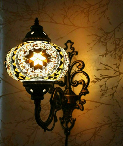 Lampe applique murale turque