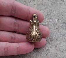 Antique decoration tip for furniture lamp chandelier, end of chandelier bronze No. 105C