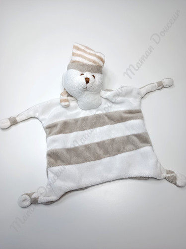 Doudou plat ours - doudou,