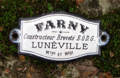 Ancienne petite plaque - petite,