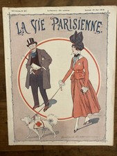 Magazine La Vie Parisienne 1915 #20  F.FABIANO- G.LEONNEC-André.Hellé -Curiosa
