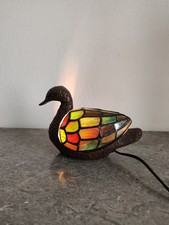 Vintage Tiffany Style Duck Lamp