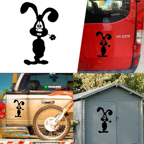 Lapin autocollant vinyle - lapin,,