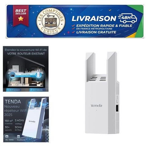 Tenda a18 répéteur wifi - a18,