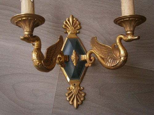 Applique double empire - double, st