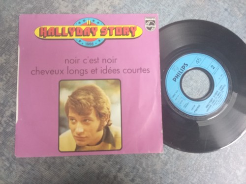 Johnny hallyday 45t story - hallyday,