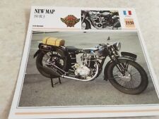 Carte moto New Map 350 BL3 1930 collection Atlas motorcycle France