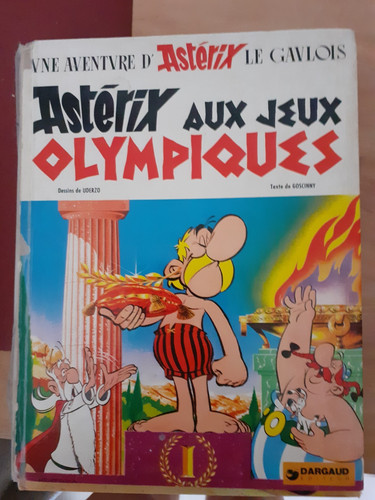 Astérix aux jeux - bd,