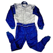 Sparco Level 2 Racing Body Suit Mens Size 56 Blue White Niveau 2 2010