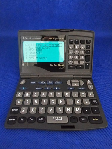 Texas instruments pocketmate - instruments,
