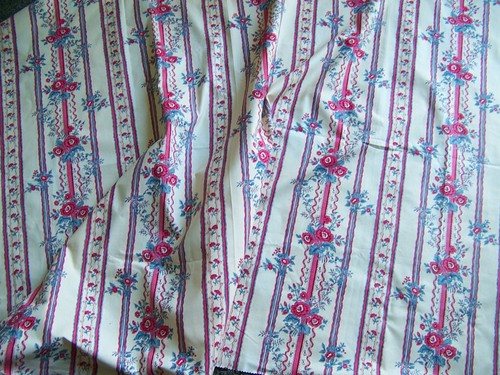 Ancien coupon tissu pierre - coupon, de