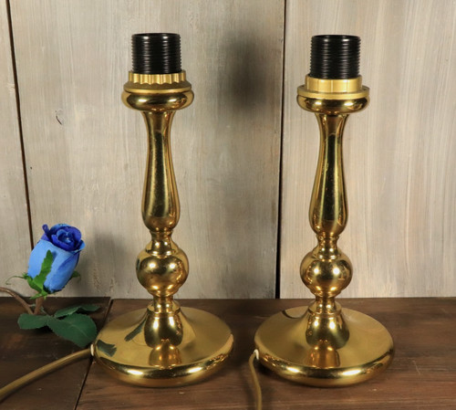 Paire pieds lampe de - pieds,