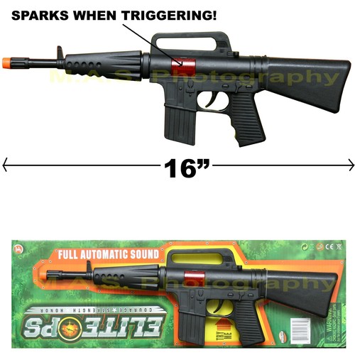 Rifle toy police - m-16, swat