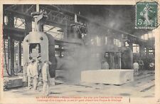 Old postcard 71 LE CREUSOT / FACTORIES SCHNEIDER / THE LARGEST ROLLING MILL