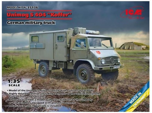 Icm 35136 unimog s - unimog,